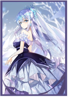 【黑猫卡牌】游戏王-妹套-六花圣 泪滴花束雪花莲 独家 卡套