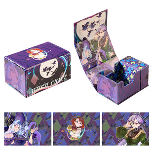 【黑猫子品牌 萤火】游戏王-卡盒-魔女术 魔女工艺掌门 皮质卡盒