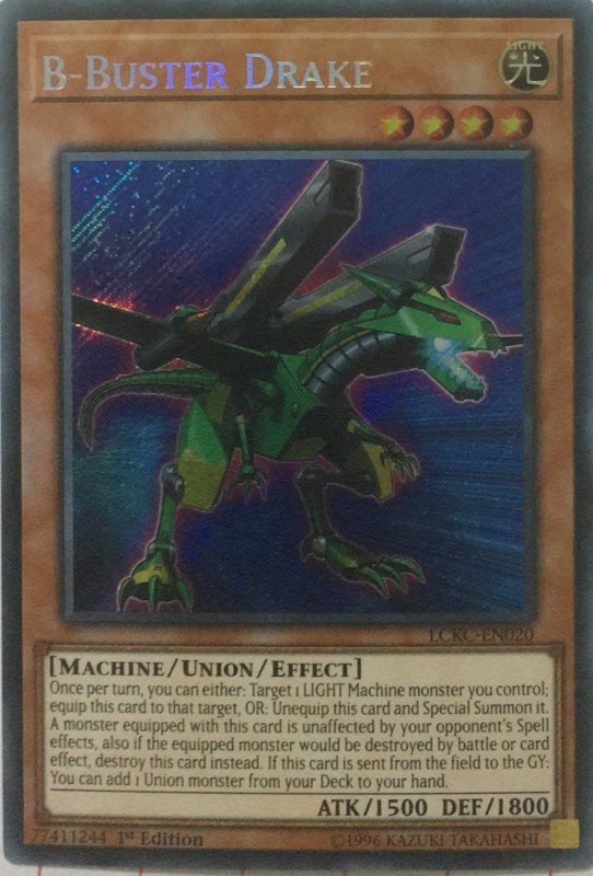 【黑猫卡牌】斜碎scr b-突击龙兽 欧版一刷lckc