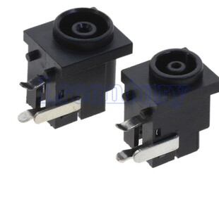 DC-038 三脚 DC038 电源插座 小/大孔 1.0/1.45mm 电源接口母座