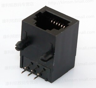 RJ11 全塑 电话插座 RJ12电话插座  水晶头插座 56-6P6C 全塑