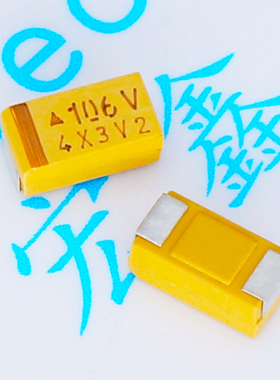 C型 35V10UF 106V 贴片钽电容 10UF 35V C6032 C型 黄色 1812体积