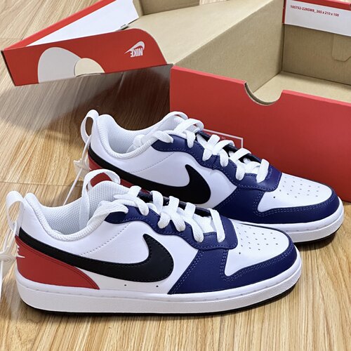耐克Nike Court Borough Low白蓝红低帮运动休闲板鞋DO7446