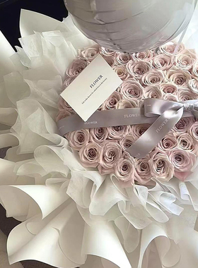 永生花玫瑰花束仿真花香皂花送闺蜜生日礼物送女朋友情人节表白花