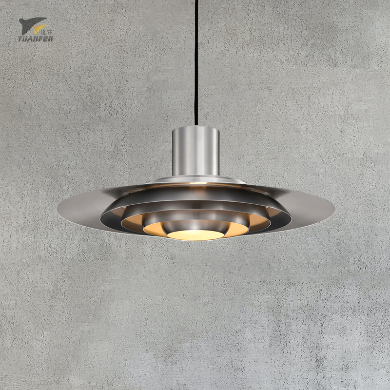 丹麦设计师p376飞碟餐厅吊灯现代简约北欧铝材饭厅多层餐桌吧台灯,家装灯饰光源,餐厅吊灯,淘宝优惠券,粉丝福利购,淘宝优惠卷