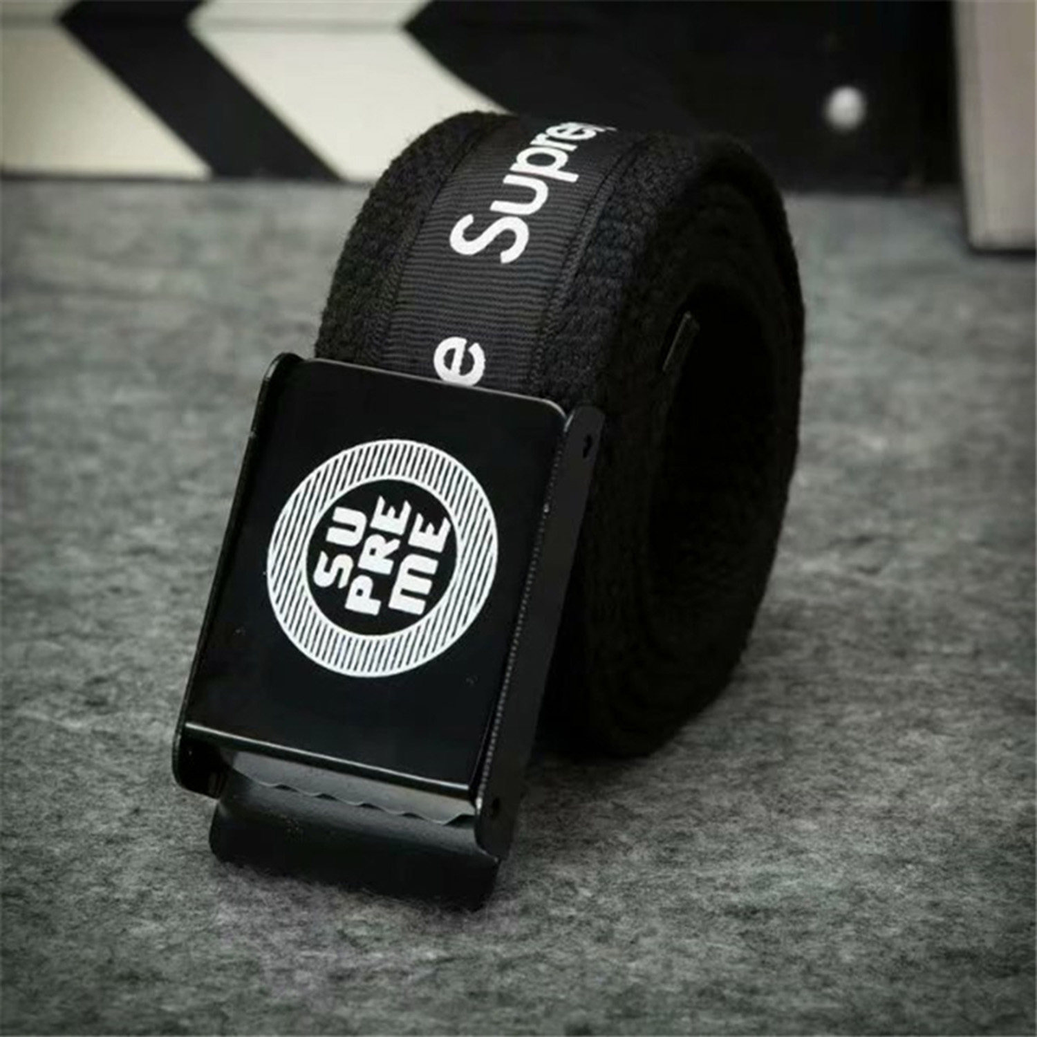 工装裤腰带加厚帆布自动扣加长皮带男潮青少年学生军训裤带韩版