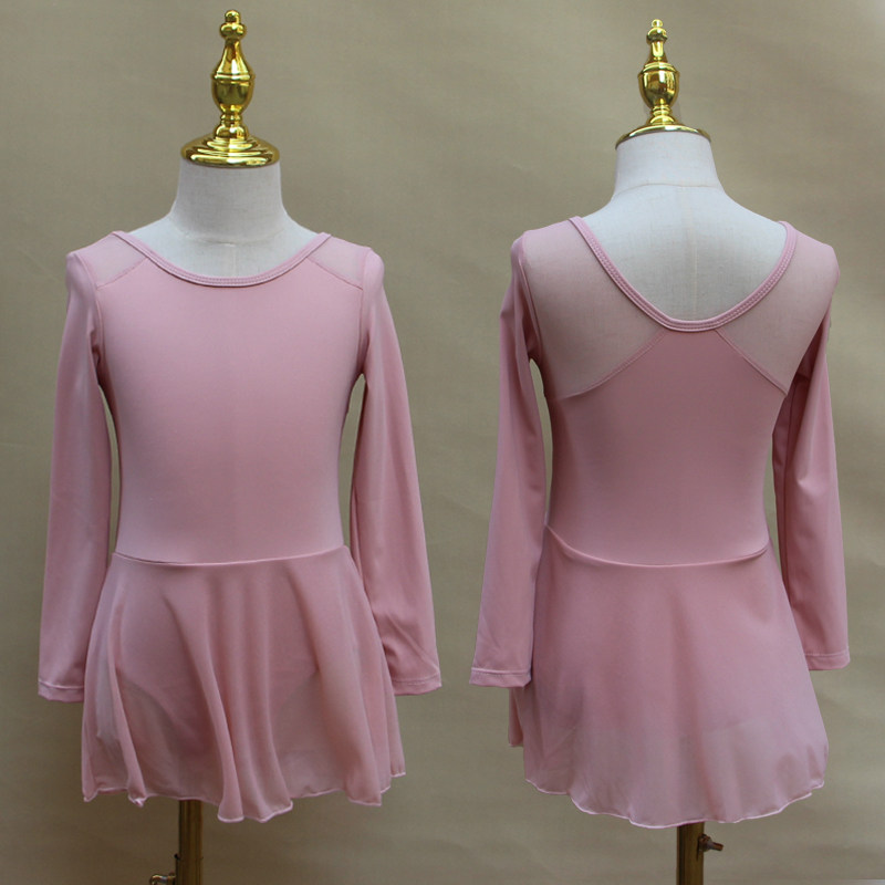 高档锦纶高弹专业舞蹈考级服