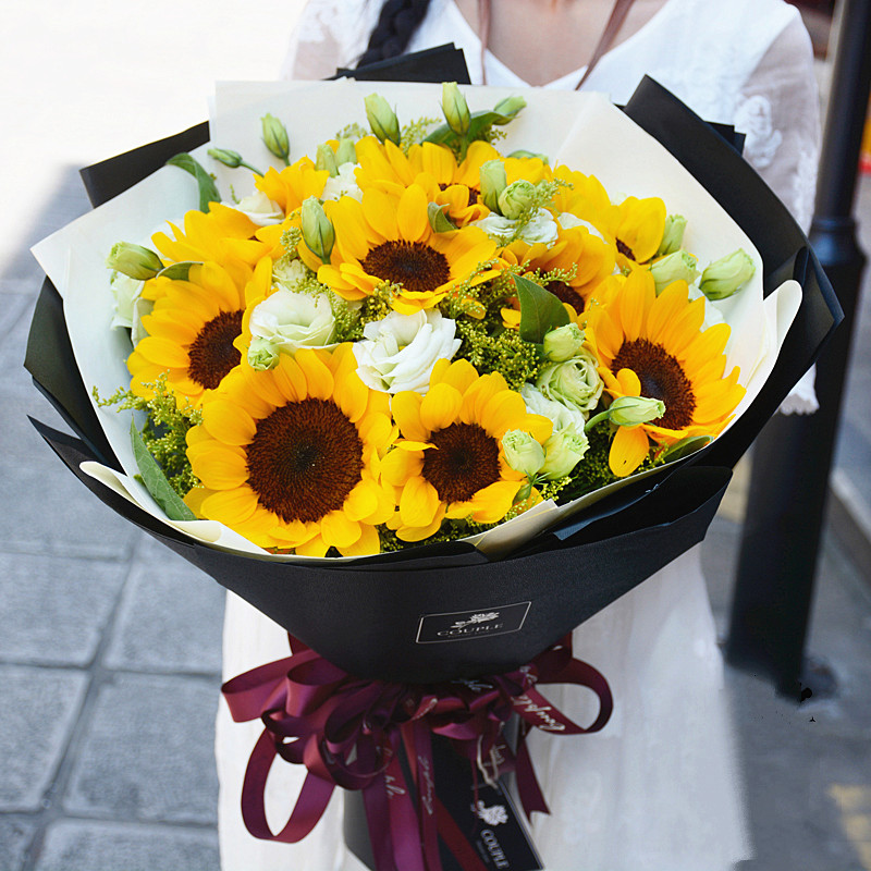 东莞同城速递向日葵送花教师领导