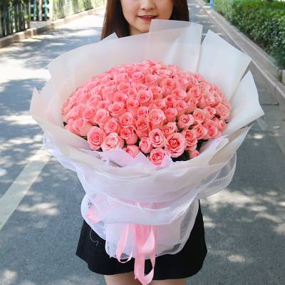 合肥同城生日红玫瑰花束