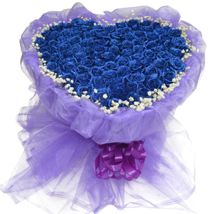 武汉红玫瑰生日花束鲜花速递同城礼盒江岸区青山区江汉汉阳送花店