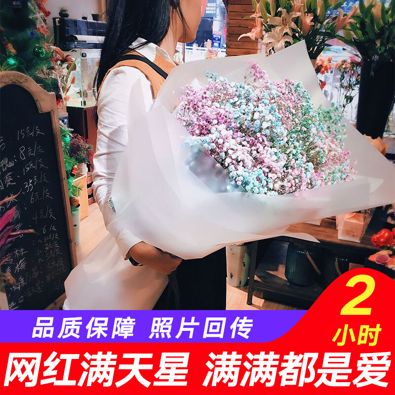 满天星男女友生日表白求爱祝福