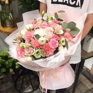 保定市同城送花康乃馨涞水阜平定兴唐高阳涞源容城妈妈老师订鲜花