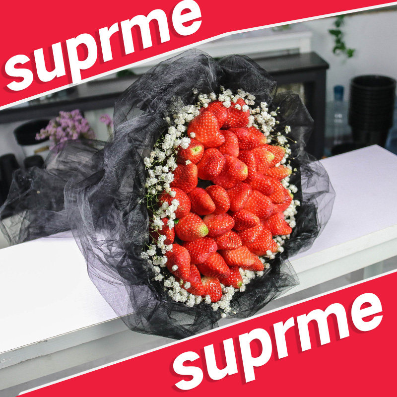 北京草莓花束鲜花速递同城生日表白天津石家庄上海成都深圳送花店