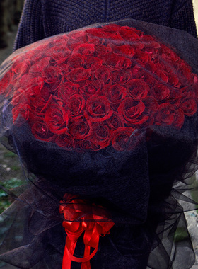 52099朵红玫瑰花束生日鲜花速递芜湖同城镜湖戈江鸠江三山送花