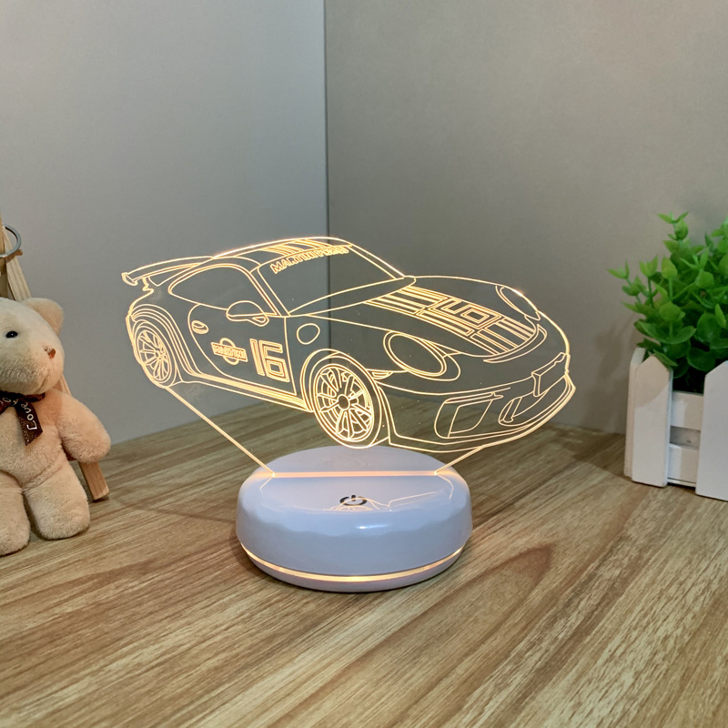 触摸七彩LED小夜灯节能节日礼品