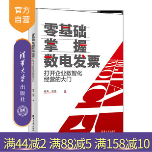 零基礎掌握數電發票 數電票；電子發票；數智化 新書 清華大學出版 社 段勇 官方正版 楊蜀