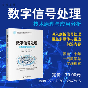 【官方正版新书】 数字信号处理：技术原理与应用分析 孙松林，张建等 清华大学出版社 数字信号、信号处理、信号与系统、滤波