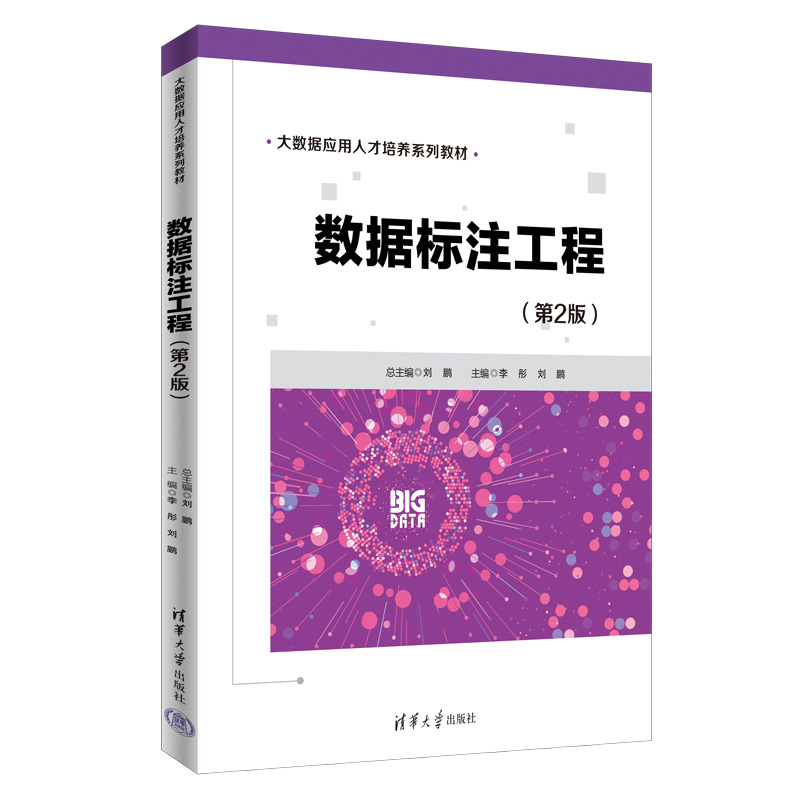 【官方正版新书】  数据标注工程（第2版） 李彤 清华大学出版社 数据处理教材