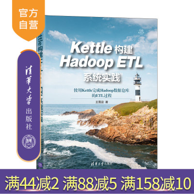 【官方正版】Kettle构建Hadoop ETL系统实践 王雪迎 清华大学出版社 计算机数据处理软件Kettle