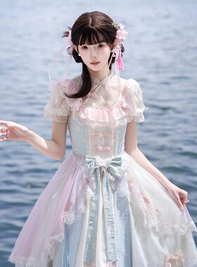 【春桃灼灼】JSK定金链接-十二花神系列之三月桃花中华风Lolita