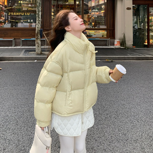 新款正在出2025冬季高品质新标90白鸭绒泡芙2976P275控418图片