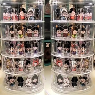 立牌架子展示架桌面摆台收纳盒原耽放人形立牌明星周边亚克力透明