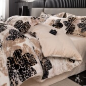 定做加大尺寸兔毛绒被套加厚牛奶绒被罩240x220x250x230x229x248