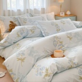 定做任意尺寸全棉被罩单件60支纯棉被套枕套三件套240x220x250230