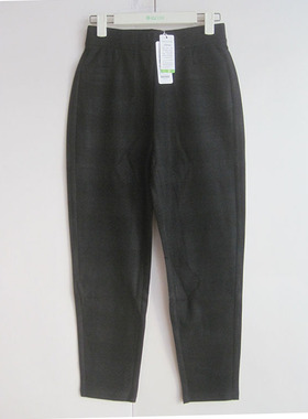 秋冬新品 正品 欧林雅竹纤维女士单裤 时尚阔腿裤外穿款FK85225