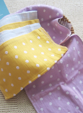 欧林雅竹纤维高档提花毛巾纱布美容巾 童巾 面巾 澡巾XM95009