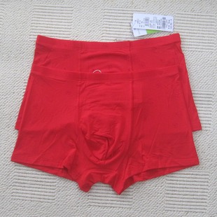 新款 专柜正品欧林雅竹纤维印花男士平角透气内裤 NNS8116/8117