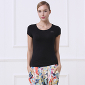 圆领T恤 专柜正品 欧林雅竹纤维女士单衣 柔软舒适FY704