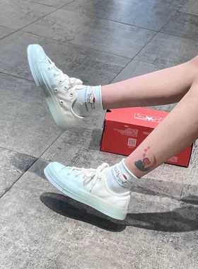 CONVERSE匡威秋冬新款男女户外渐变色运动休闲低帮帆布鞋A07087c