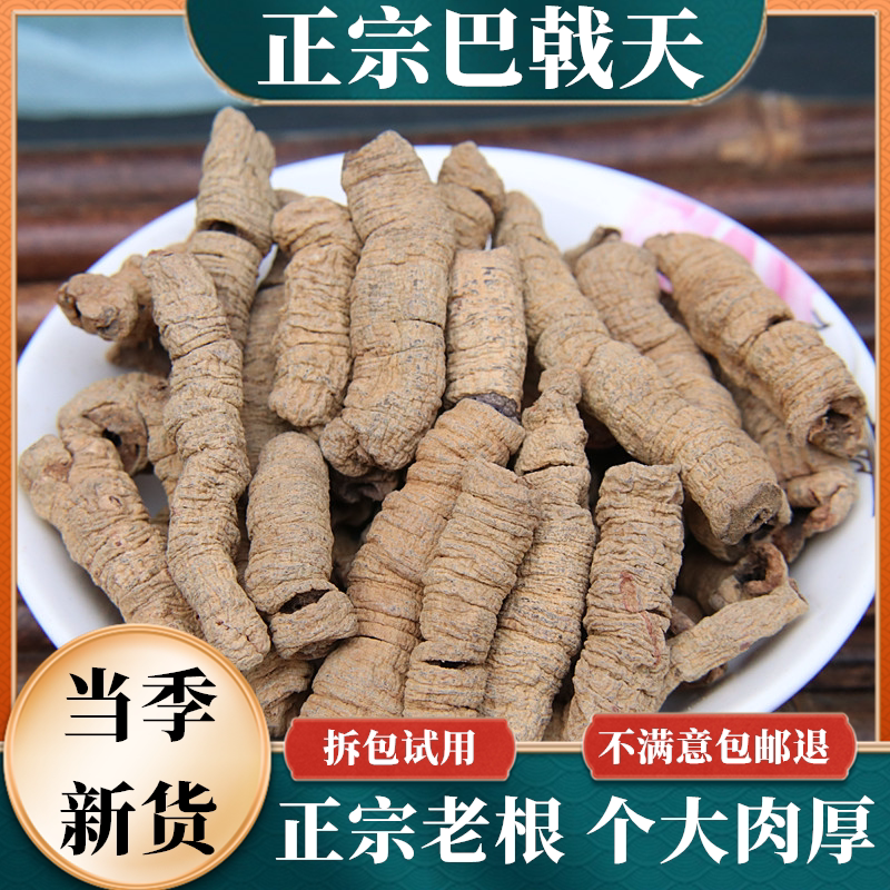 中药材巴戟天 新鲜巴戟天粉巴戟干货泡酒正品巴戟可搭韭菜子覆盆