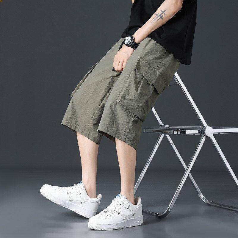 青少年冰丝裤大童学生七分