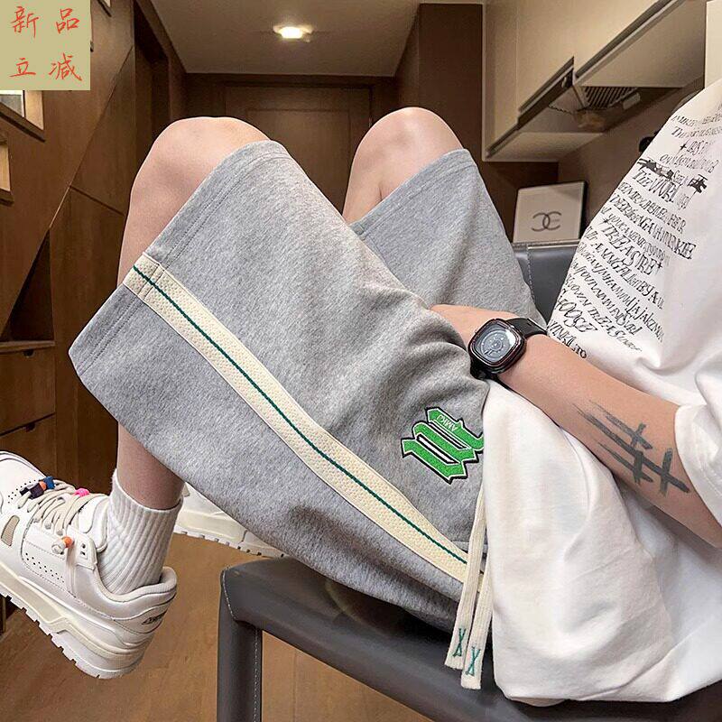 青少年夏季薄款纯棉运动短裤男孩初中学生大童夏装休闲五分中裤子