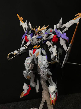 万代1/100狼王巴巴托斯高达魔改代工上色成品fei现货