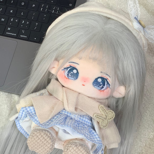 女孩娃娃玩偶有骨衣服送生日礼物