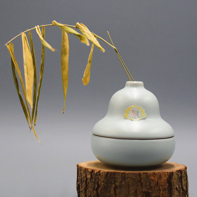 正品东道汝窑天青色福寿香茗组一杯一花插开片景德镇陶瓷功夫茶具
