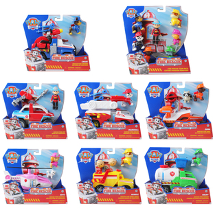 新品汪汪队立大功消防系列救援车毛毛莱德阿奇弹射套装玩具儿童