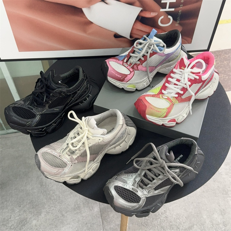 格尔卡森巴黎老爹鞋男休闲订书机小众做旧厚底鞋子男潮牌情侣炸街