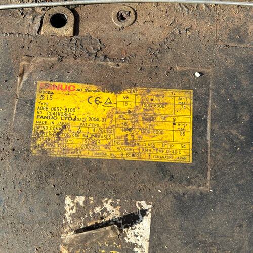 【议价】A06B-0857-B100 a15发那款FANUC主轴电机