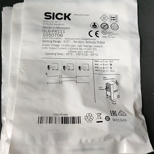 【议价】SICK传感器GL6-P4111 货号1050706