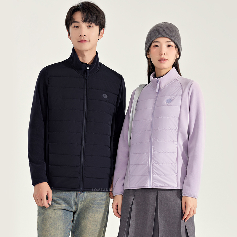 桔也8801云感气绒保暖开衫