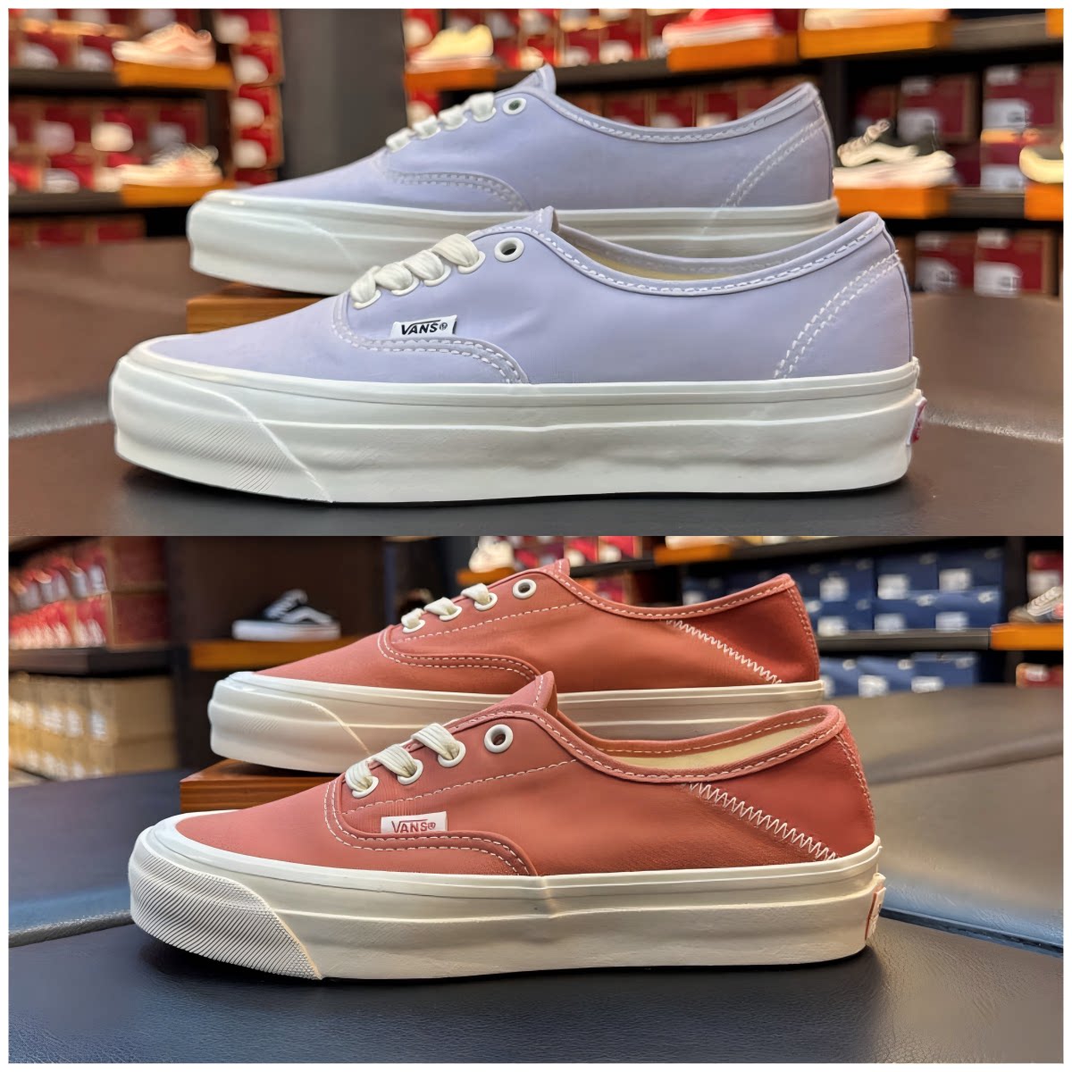 VANS范斯Authentic低帮帆布板鞋