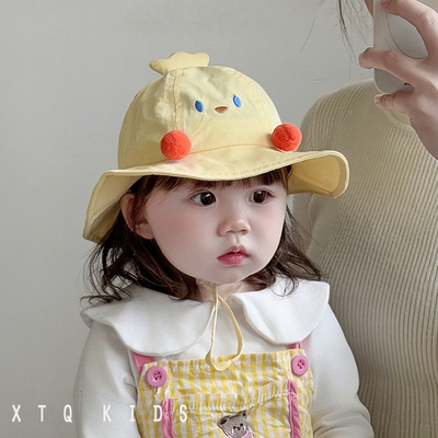 宝宝渔夫帽春秋夏季薄款可爱