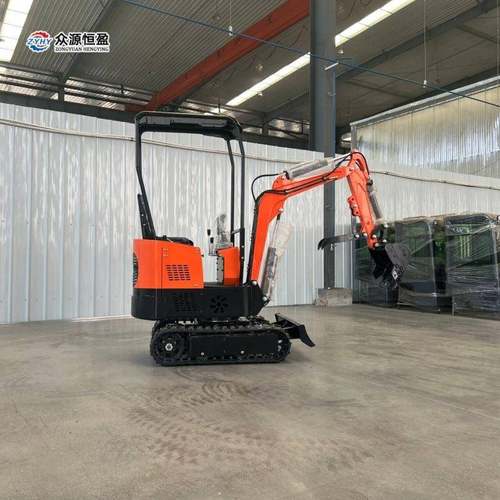 出口外贸小型挖掘机家用挖土农用果园小挖机1吨2吨柴油工程勾机