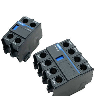 1开1闭辅助触点AX 正泰昆仑接触器正装