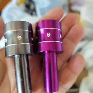 新品门球杆配件 喇叭口 枪色柱头 手把连接柱 杆身连接喇叭口