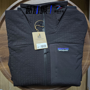 Patagonia巴塔哥尼亚R2 Techface户外防风保暖男黑色抓绒衣 83626